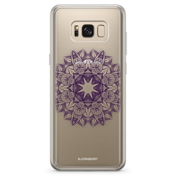 Bjornberry Skal Hybrid Samsung Galaxy S8+ - Lila Mandala