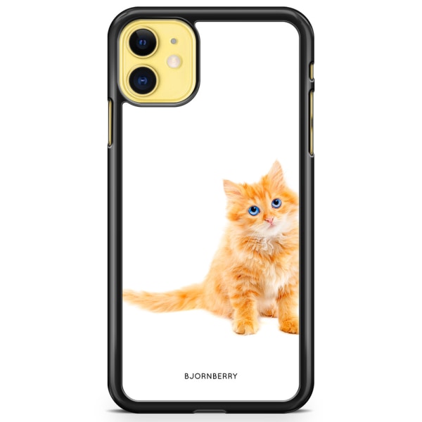 Bjornberry Hårdskal iPhone 11 - Liten Brun Katt