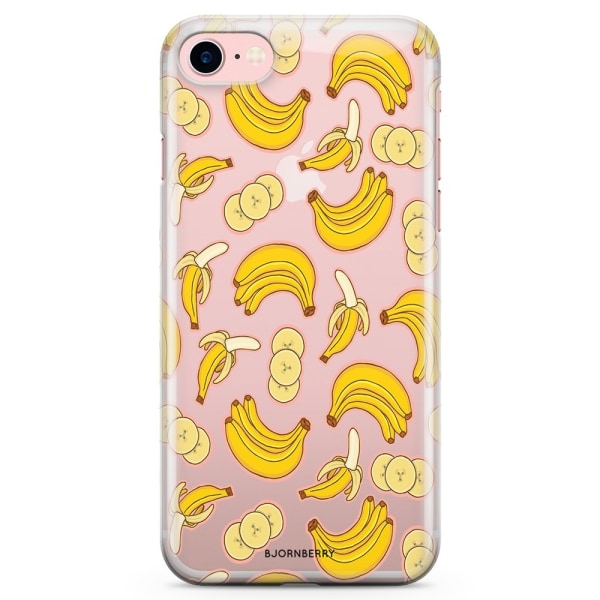 Bjornberry iPhone 7 TPU Skal - Bananer
