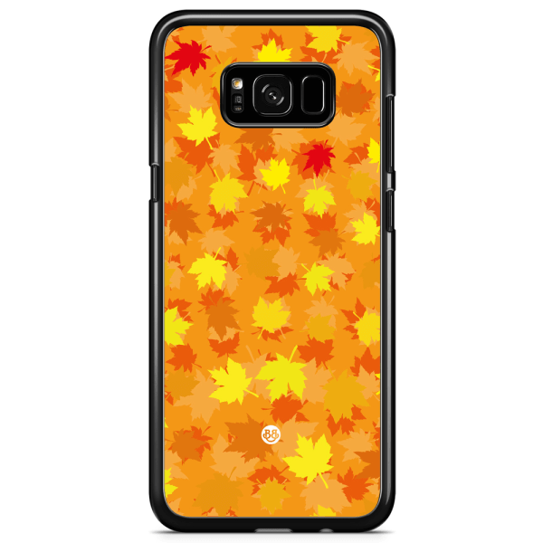 Bjornberry Skal Samsung Galaxy S8 - Orange/Röda Löv