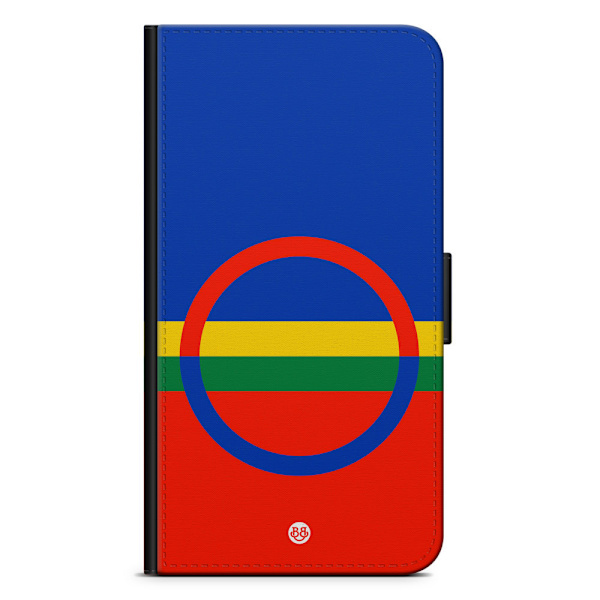 Bjornberry Plånboksfodral OnePlus 7 - Samiska flaggan
