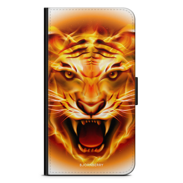 Bjornberry Xiaomi Redmi Note 5 Fodral - Flames Tiger