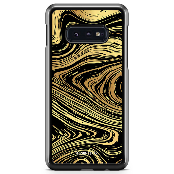 Bjornberry Skal Samsung Galaxy S10e - Guld Marmor