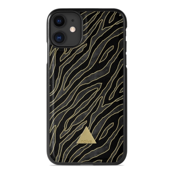 Naive iPhone 11 Skal - Golden Zebra