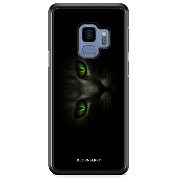 Bjornberry Skal Samsung Galaxy A8 (2018) - Gröna Kattögon