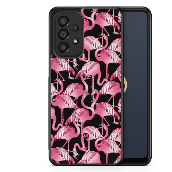 Bjornberry Skal Samsung Galaxy A33 5G -Flamingos