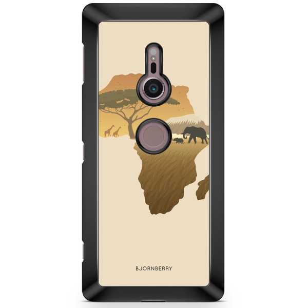 Bjornberry Sony Xperia XZ2 Skal - Afrika Brun