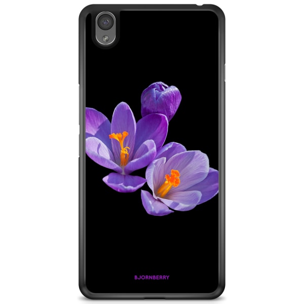 Bjornberry Skal OnePlus X - Lila Blommor