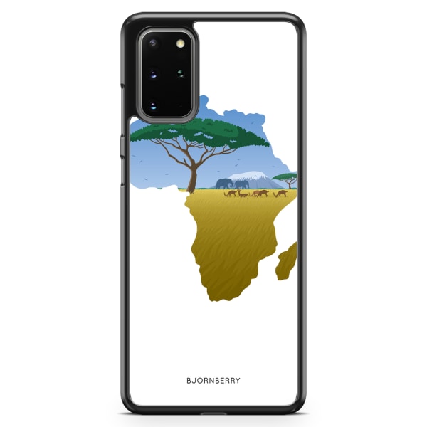Bjornberry Skal Samsung Galaxy S20 Plus - Afrika Vit