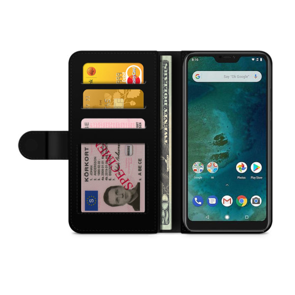 Bjornberry Xiaomi Mi A2 Lite Fodral - Dahlia