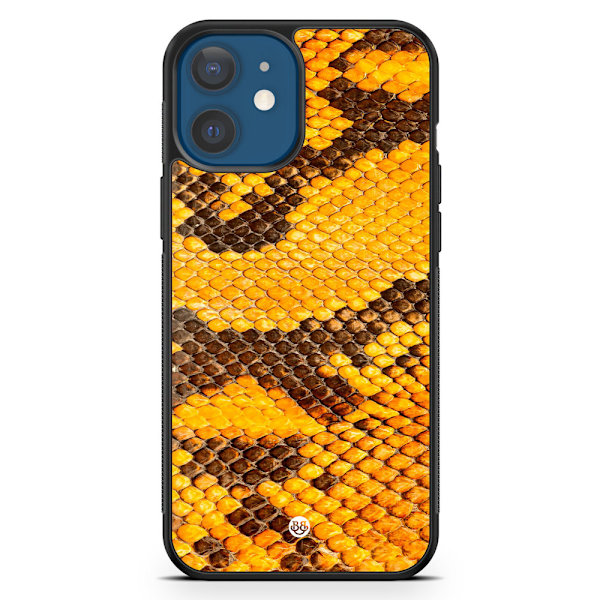 Bjornberry Hårdskal iPhone 12 Mini - Gul Orm