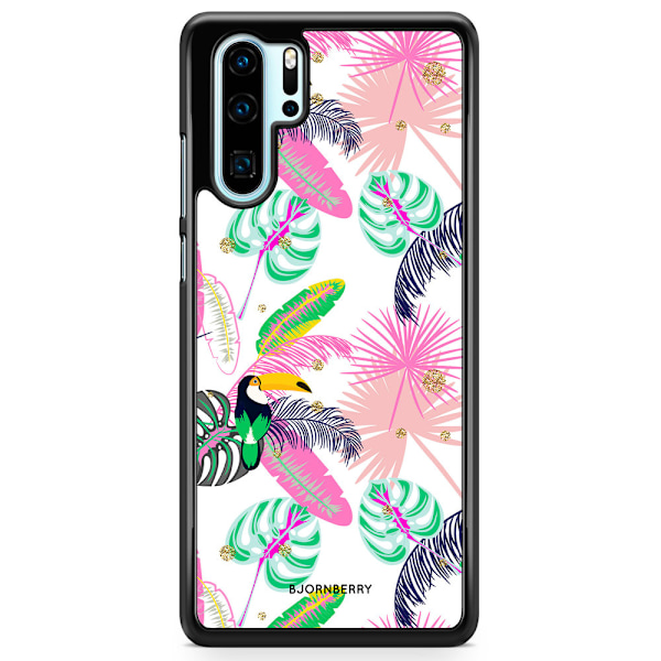 Bjornberry Hårdskal Huawei P30 Pro - Tropical Pattern