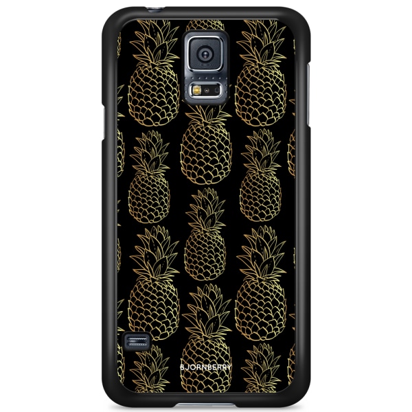 Bjornberry Skal Samsung Galaxy S5 Mini - Guldiga Ananas