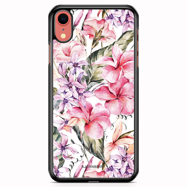 Bjornberry Skal iPhone XR - Vattenfärg Blommor