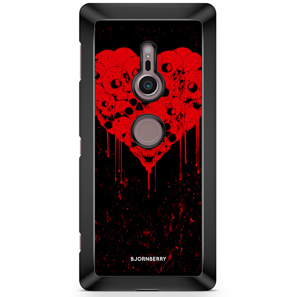 Bjornberry Sony Xperia XZ2 Skal - Skull Heart