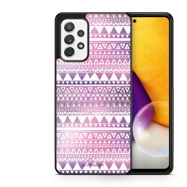 Bjornberry Skal Samsung Galaxy A52/A52s 5G -Lila Aztec