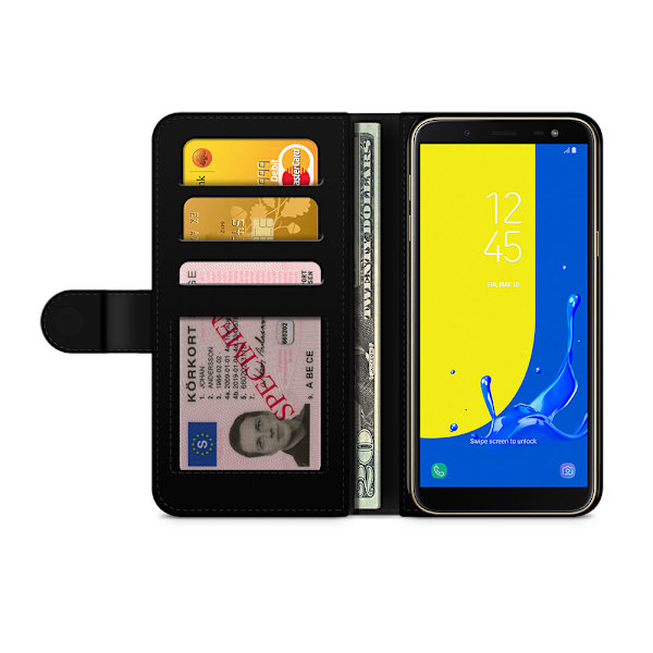 Bjornberry Fodral Samsung Galaxy J4 Plus - Abstrakt Elefant