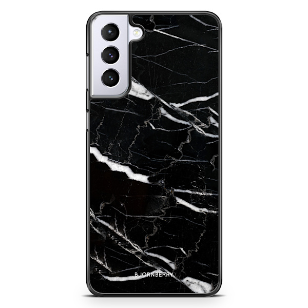 Bjornberry Skal Samsung Galaxy S21 Plus - Svart Marmor