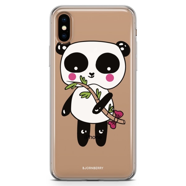 Bjornberry Hybrid Skal iPhone Xs Max  - Söt Panda