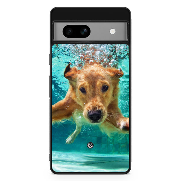 Bjornberry Google Pixel 7a Skal - Hund i Vatten