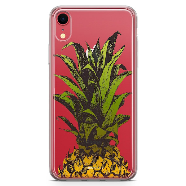 Bjornberry Hybrid Skal iPhone XR  - Ananaskrona