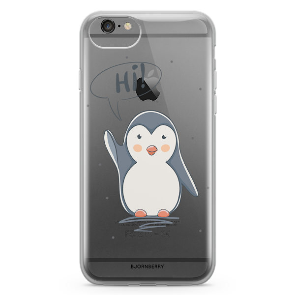 Bjornberry Skal Hybrid iPhone 6/6s - Söt Pingvin