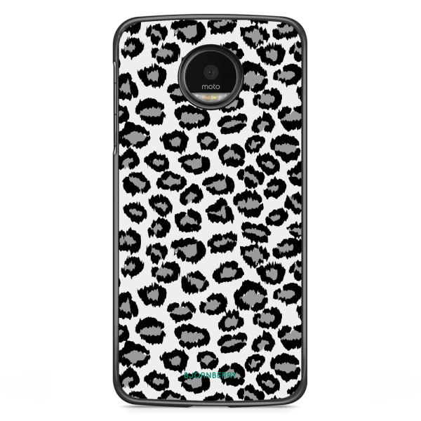 Bjornberry Skal Motorola Moto G5S Plus - Grå Leopard