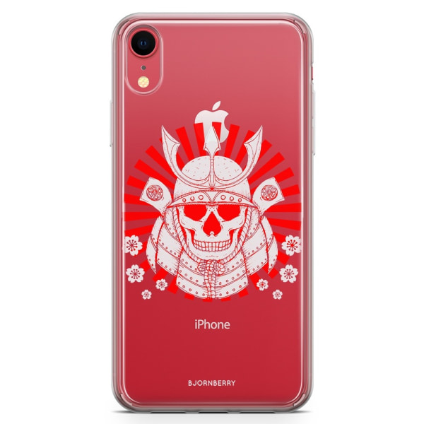 Bjornberry Hybrid Skal iPhone XR  - Samurai Döskalle