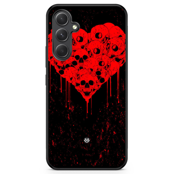 Bjornberry Skal Samsung Galaxy A54 5G -Skull Heart