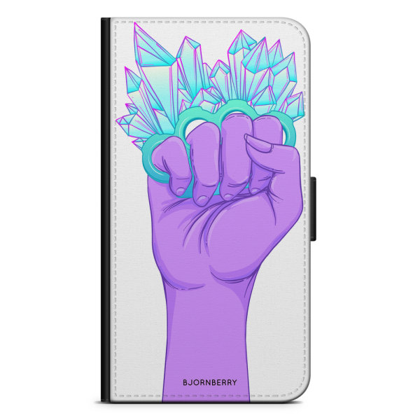Bjornberry Plånboksfodral LG G5 - Kristaller & Hand