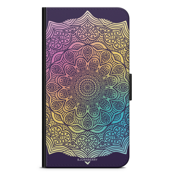 Bjornberry Plånboksfodral iPhone XR - Färg Mandala