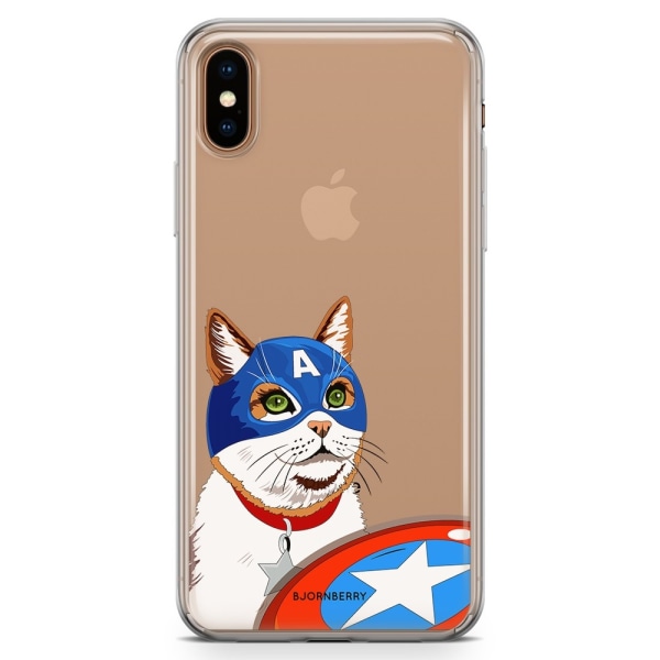 Bjornberry Hybrid Skal iPhone Xs Max  - Kapten Katt