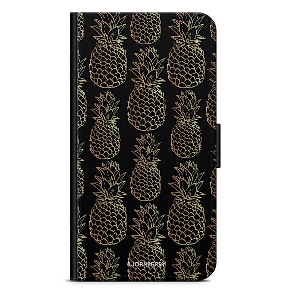 Bjornberry Fodral Samsung Galaxy A10 - Guldiga Ananas