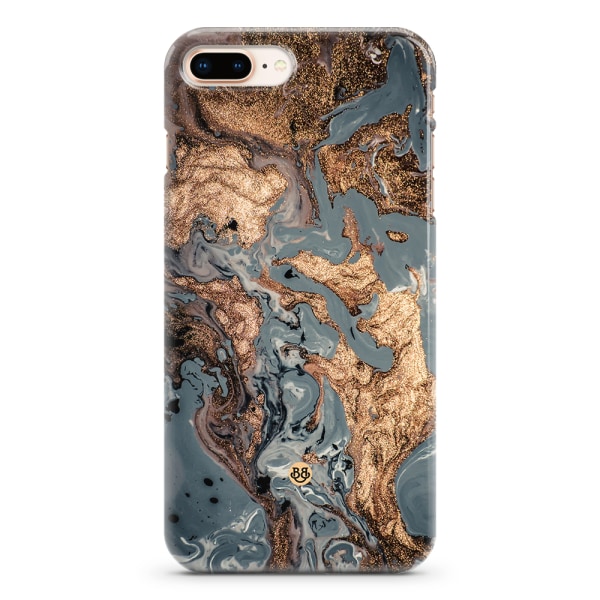 Bjornberry iPhone 8 Plus Premium Skal - Golden Sea