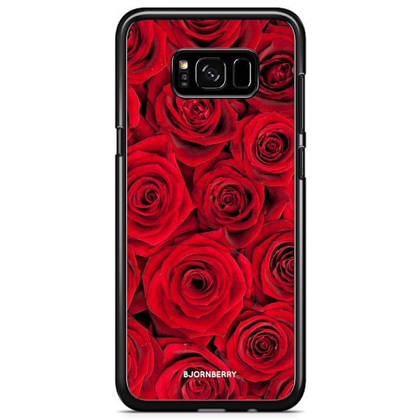 Bjornberry Skal Samsung Galaxy S8 Plus - Röda Rosor