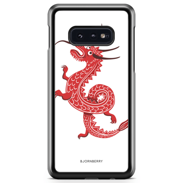 Bjornberry Skal Samsung Galaxy S10e - Röd Drake