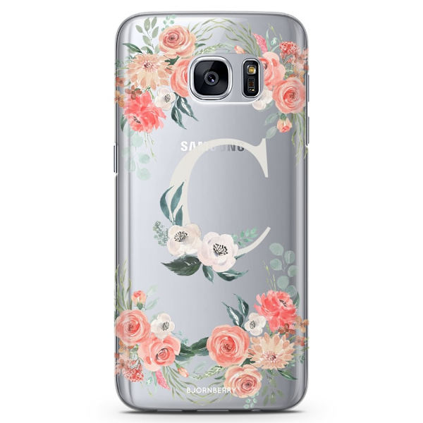 Bjornberry Samsung Galaxy S6 Edge TPU Skal -Monogram C