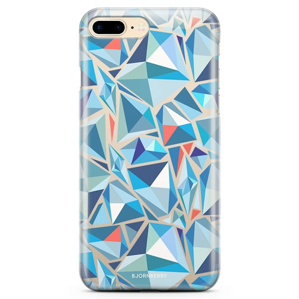Bjornberry iPhone 7 Plus TPU Skal - Polygoner