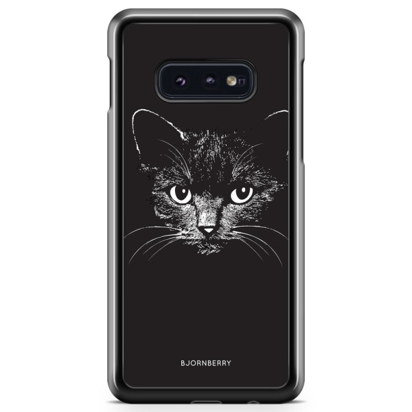 Bjornberry Skal Samsung Galaxy S10e - Svart/Vit Katt