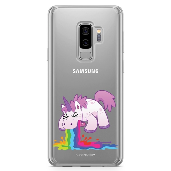 Bjornberry Skal Hybrid Samsung Galaxy S9+ - Kräkande Enhörning