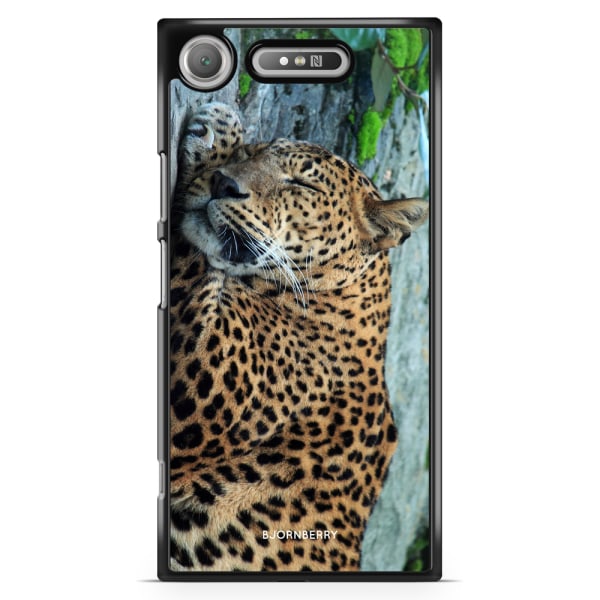 Bjornberry Sony Xperia XZ1 Compact Skal - Sovande Leopard