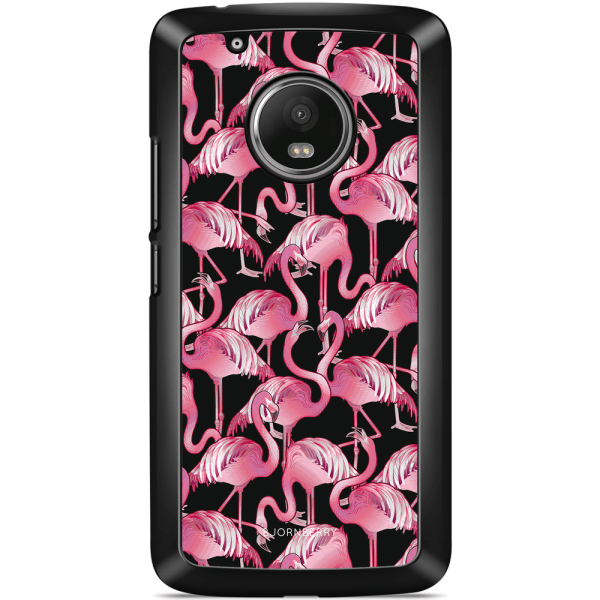 Bjornberry Skal Moto G5 Plus - Flamingos