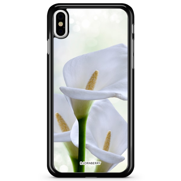 Bjornberry Skal iPhone X / XS - Vit Blomma