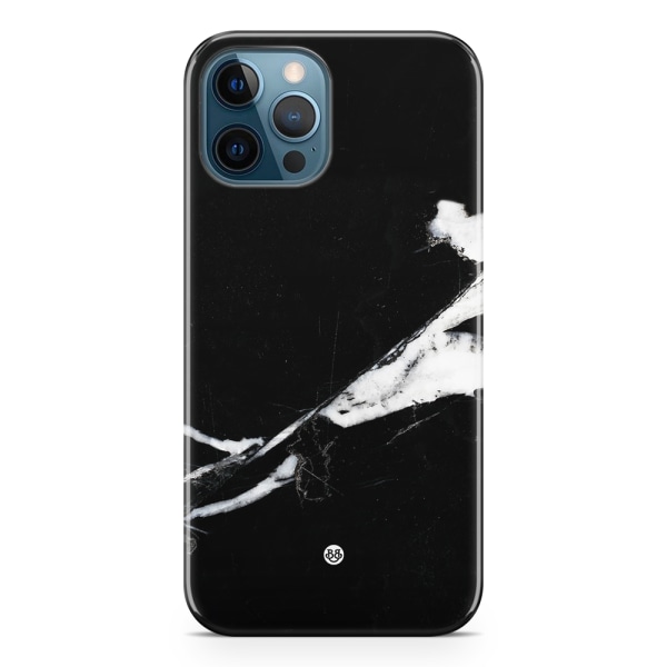 Bjornberry iPhone 12 Pro Premiumskal - Minimalistisk Marmor