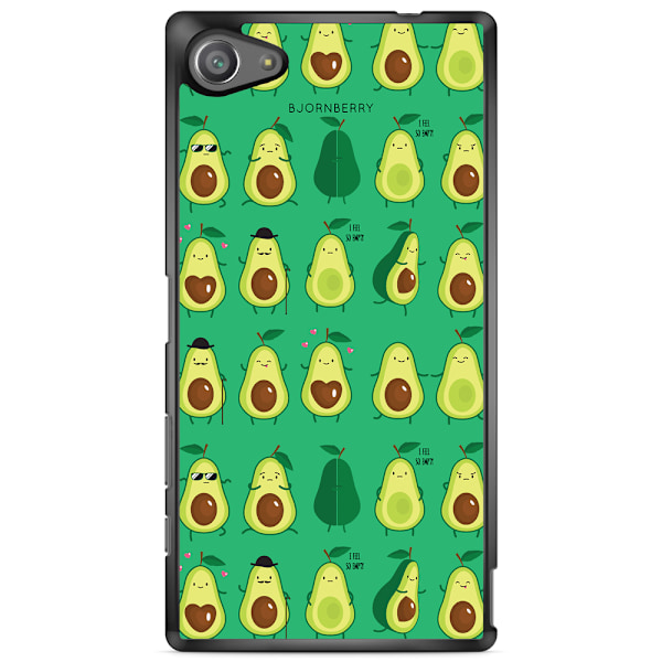 Bjornberry Skal Sony Xperia Z5 Compact - Avocado Mönster