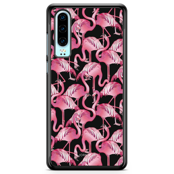 Bjornberry Hårdskal Huawei P30 - Flamingos