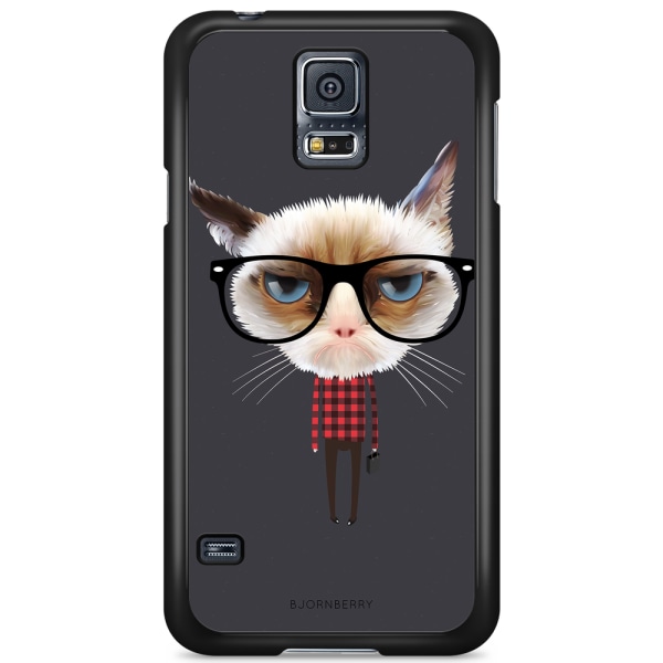 Bjornberry Skal Samsung Galaxy S5/S5 NEO - Hipster Katt