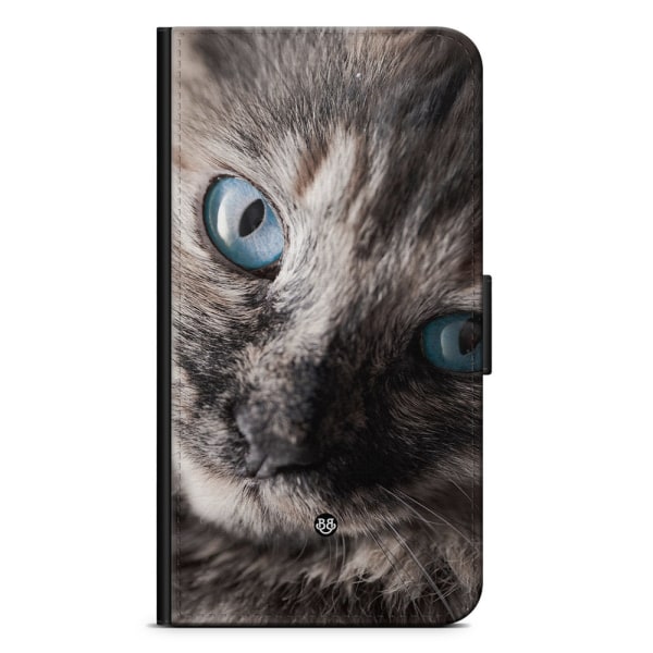 Bjornberry iPhone 14 Plus Fodral - Katt Blå Ögon