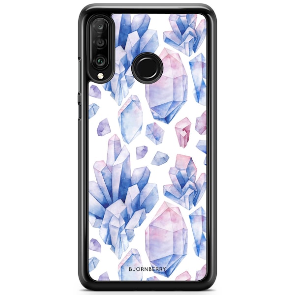 Bjornberry Hårdskal Huawei P30 Lite - Pastell Kristaller