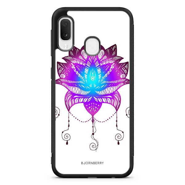 Bjornberry Skal Samsung Galaxy A20e - Lotus Blomma